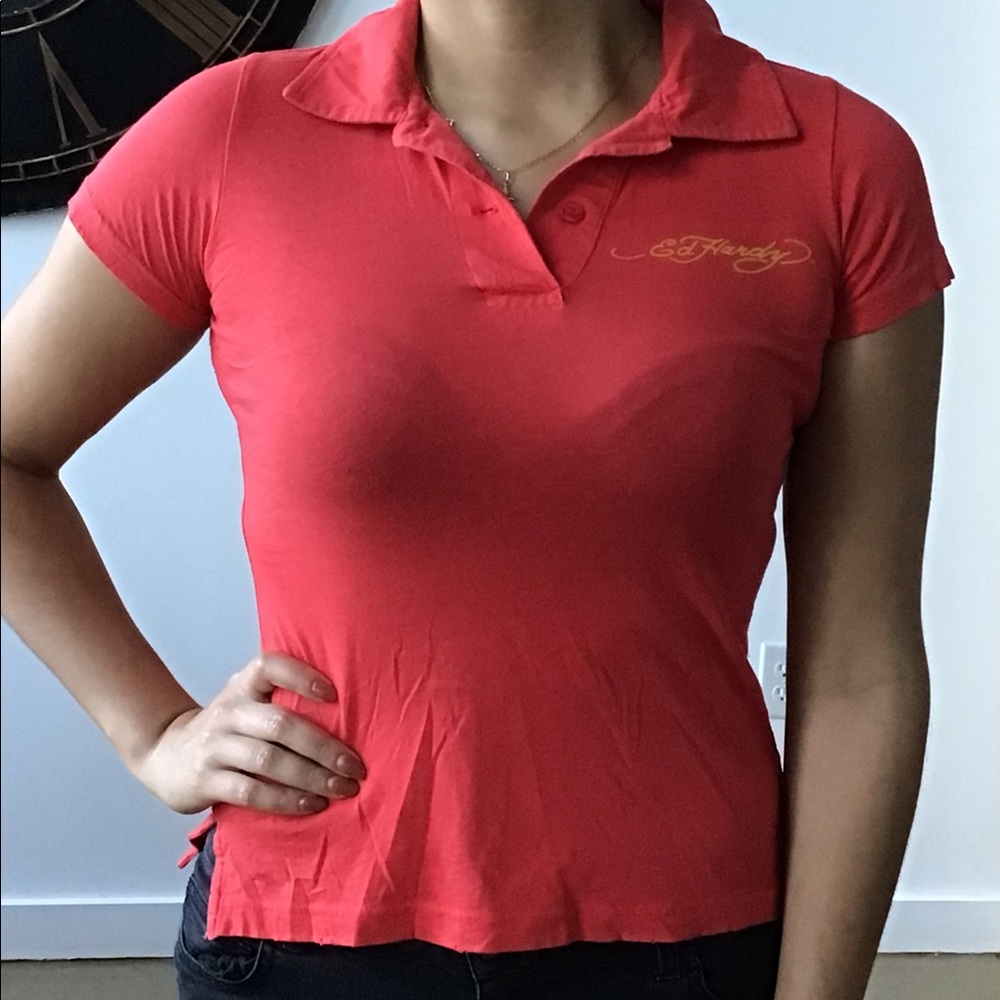 Ed Hardy polo shirt